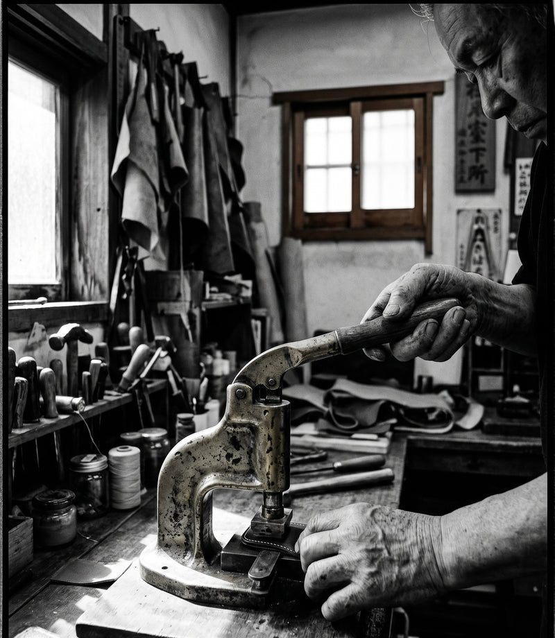 Hakari maker in Tokyo workshop