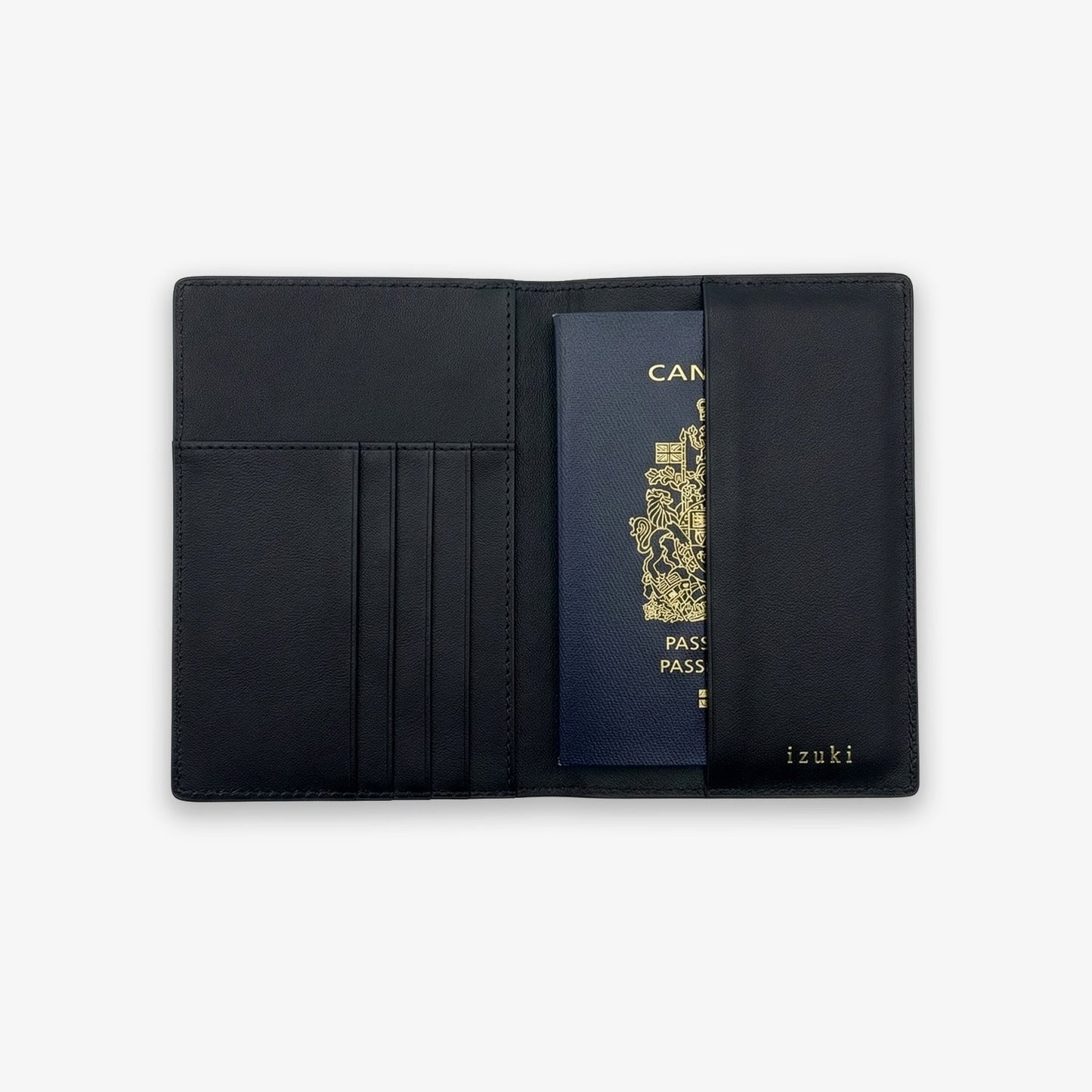 Black Koi Passport Holder