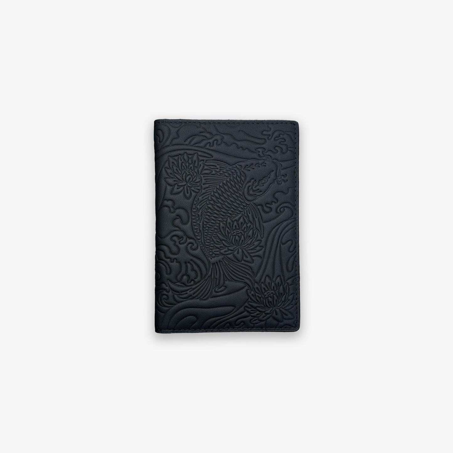 Black Koi Passport Holder