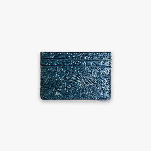 Ocean Blue Koi Card Holder