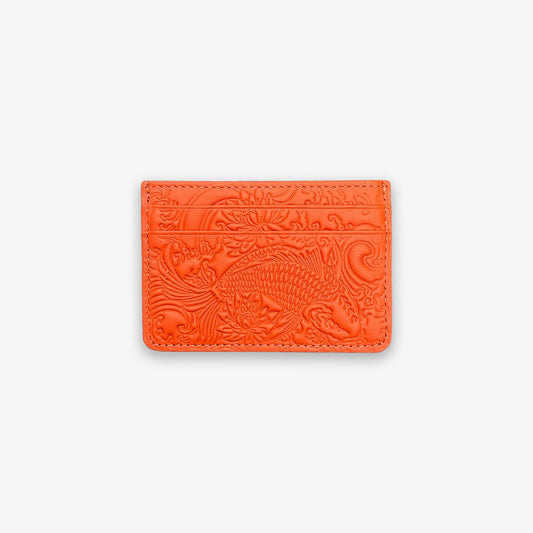 Mandarin Orange Koi Card Holder