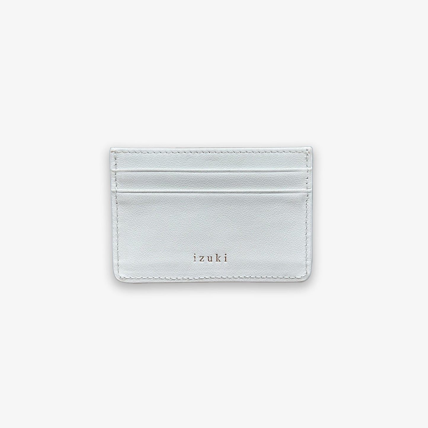 Pearl White Lotus Card Holder