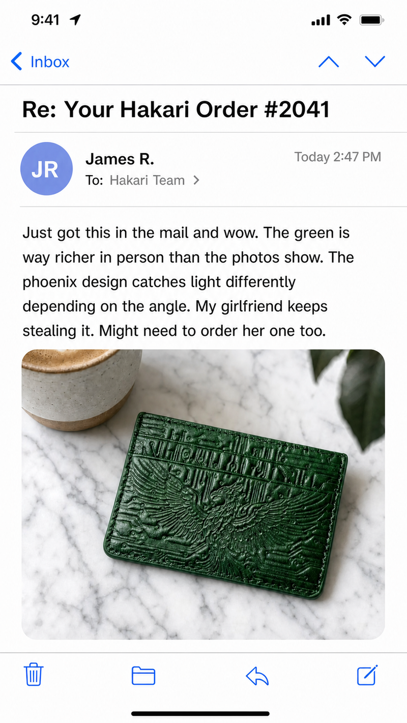 Customer photo review