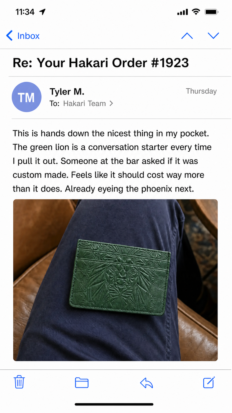 Customer photo review