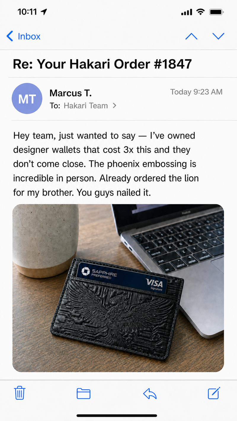 Customer photo review